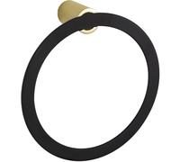 Mexen Base porte-serviettes, noir/doré - 7088232-57 15809 5907709155459