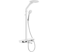 Mexen Blaze ensemble de douche mural avec pomme de douche et mitigeur, blanc/chrome - 78109-20 52848 5905315927873
