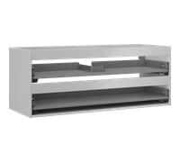 Mexen Box-A caisson d'armoire sous lavabo 120 cm, 2 tiroirs, gris mat - 91AX0-1200-470-2-62 56554 5905315941718