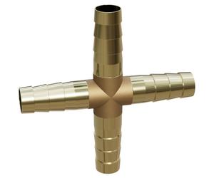 Mexen BRASS raccord en croix pour tuyau X en laiton 10 x 10 x 10 x 10 mm - W97432-10101010 83069 5905315937766