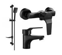 Mexen Caro DF62 ensemble de douche, noir - 746604DF62-70 5399 5907709184251