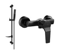 Mexen Caro DF72 mitigeur de douche avec ensemble de douche, noir - 74664DF72-70 5409 5907709188457