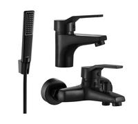 Mexen Caro R72 ensemble de baignoire, noir - 746603R72-70 5405 5907709188419
