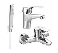 Mexen Caro R72 ensemble de bain, chromé - 746603R72-00 5404 5907709188402