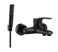 Mexen Caro R72 robinet de baignoire avec ensemble de douche, noir - 74663R72-70 5413 5907709188495