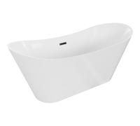 Mexen Celia baignoire autoportante 170 x 75 cm, blanche, trop-plein noir - 52331707500-70 46033 5905315380784