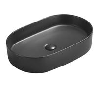 Mexen Celia vasque à poser 60 x 38 cm, noire mate - 22206085 15886 5907709158252