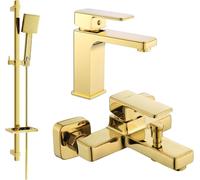 Mexen Cetus DQ45 set de baignoire, Gold - 744303DQ45-50