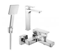 Mexen Cetus R45 ensemble de baignoire, chrome - 744313R45-00 5435 5907709188235