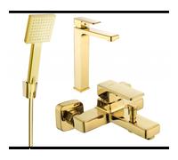 Mexen Cetus R45 ensemble de bain, doré - 744313R45-50 5436 5907709188242