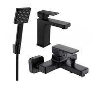 Mexen Cetus R45 ensemble pour baignoire, noir - 744303R45-70 5431 5907709188198