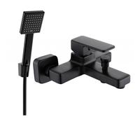 Mexen Cetus R45 mitigeur de baignoire avec ensemble de douche, noir - 74433R45-70 5443 5907709188372