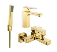 Mexen Cetus R77 ensemble de baignoire, doré - 744303R77-50 5427 5907709188150