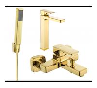 Mexen Cetus R77 ensemble de baignoire, doré - 744313R77-50 5433 5907709188211
