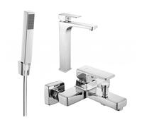 Mexen Cetus R77 ensemble de bain, chrome - 744313R77-00 5432 5907709188204