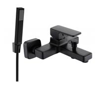 Mexen Cetus R77 robinet de baignoire avec ensemble de douche, noir - 74433R77-70 5440 5907709188341