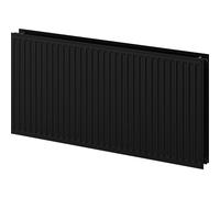 Mexen CH20 Radiateur hygiénique à plaque 500 x 600 mm, connexion latérale, 568 W, noir - W420H-050-060-70 37539 5905315890887