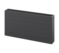 Mexen CL33 Radiateur panneau Line 500 x 2000 mm, raccordement latéral, 3802 W, anthracite - W433L-050-200-66 28802 5905315855305