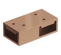Mexen connecteur T pour supports muraux, cuivre brossé - 800-09-65 53182 5905315077271