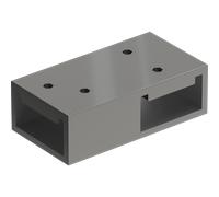 Mexen connecteur T pour supports muraux, métal pistolet - 800-09-95 53184 5905315078568