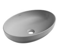 Mexen Cornelia lavabo à poser 50 x 37 cm, gris clair mat - 21885061 15891 5907709157460