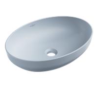 Mexen Cornelia lavabo posé sur le plan 50 x 37 cm, gris-bleu mat - 21885069 15896 5907709157514