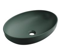 Mexen Cornelia lavabo à poser 50 x 37 cm, vert foncé mat - 21885047 15888 5907709157439