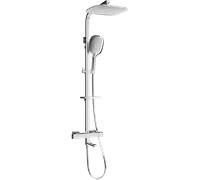 Mexen CQ22 ensemble bain-douche avec colonne de douche et robinet thermostatique, chrome - 779102295-00 2164 5907709142626