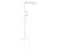 Mexen CQ54 ensemble de douche en surface avec pomme de douche et mitigeur thermostatique, blanc/chrome - 772505495-21 2060 5907709142107