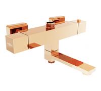 Mexen Cube mitigeur thermostatique baignoire-douche, or rose - 77910-60 446 5907709119253