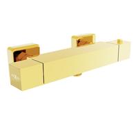 Mexen Cube robinet de douche thermostatique, doré - 77200-50 315 5907709118829