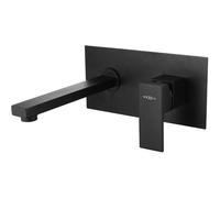 Mexen Cube robinet de lavabo encastré, noir - 73115-70 1319 5903163389461