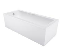 Mexen Cubik baignoire rectangulaire 140 x 70 cm avec revêtement, blanc - 55031407000X