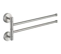 Mexen double porte-serviettes pivotant, chromé - 7039242-00 1028 5907709120679