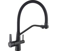 Mexen Duo robinet de cuisine, noir - 671701-70 2161 5907709193376