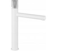 Mexen Elba One robinet de lavabo haut, blanc/chrome - 74111-22 4581 5907709112728