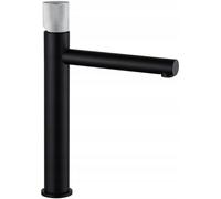 Mexen Elba One robinet de lavabo haut, noir/chrome - 74111-77 4587 5907709112704