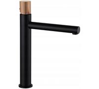 Mexen Elba One robinet de lavabo haut, noir/or rose - 74111-76 4588 5907709112667