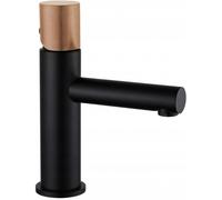 Mexen Elba One robinet de lavabo, noir/or rose - 74101-76 4577 5907709112650
