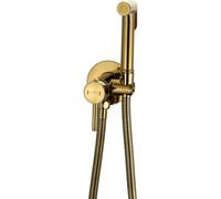 Mexen Elba robinet de bidet encastré avec ensemble à point, or - 7599250-50 16068 5907709156234
