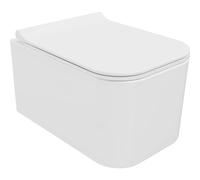 Mexen Elis cuvette WC sans rebord avec abattant à descente lente slim, duroplast, blanc brillant - 30910700 4423 5907709136748