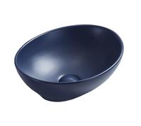Mexen Elza lavabo à poser 40 x 33 cm, bleu mat - 21014042 21871 5907709157613