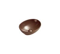 Mexen Elza lavabo à poser 40 x 33 cm, brun mat - 21014068 15986 5907709157132