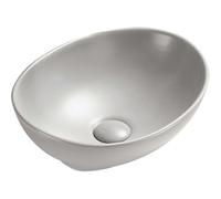 Mexen Elza lavabo posé sur le comptoir 40 x 33 cm, gris mat - 21014067 15984 5907709157125