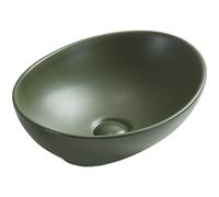Mexen Elza lavabo à poser 40 x 33 cm, kaki mat - 21014043 21872 5907709157620