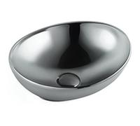 Mexen Elza lavabo sur comptoir 40 x 33 cm, argenté - 21014087 1180 5903163382196
