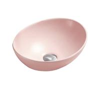 Mexen Elza lavabo sur comptoir 40 x 33 cm, rose mat - 21014044 1133 5903163389683