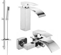 Mexen Ensemble de bain Aries DQ77, chrome - 744803DQ77-00