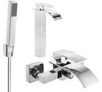 Mexen Ensemble de bain Aries R77, chrome - 744813R77-00