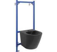 Mexen ensemble encastré bidet cadre Fenix B avec bidet Lena, noir mat - 69935224885 13128 5907709164048